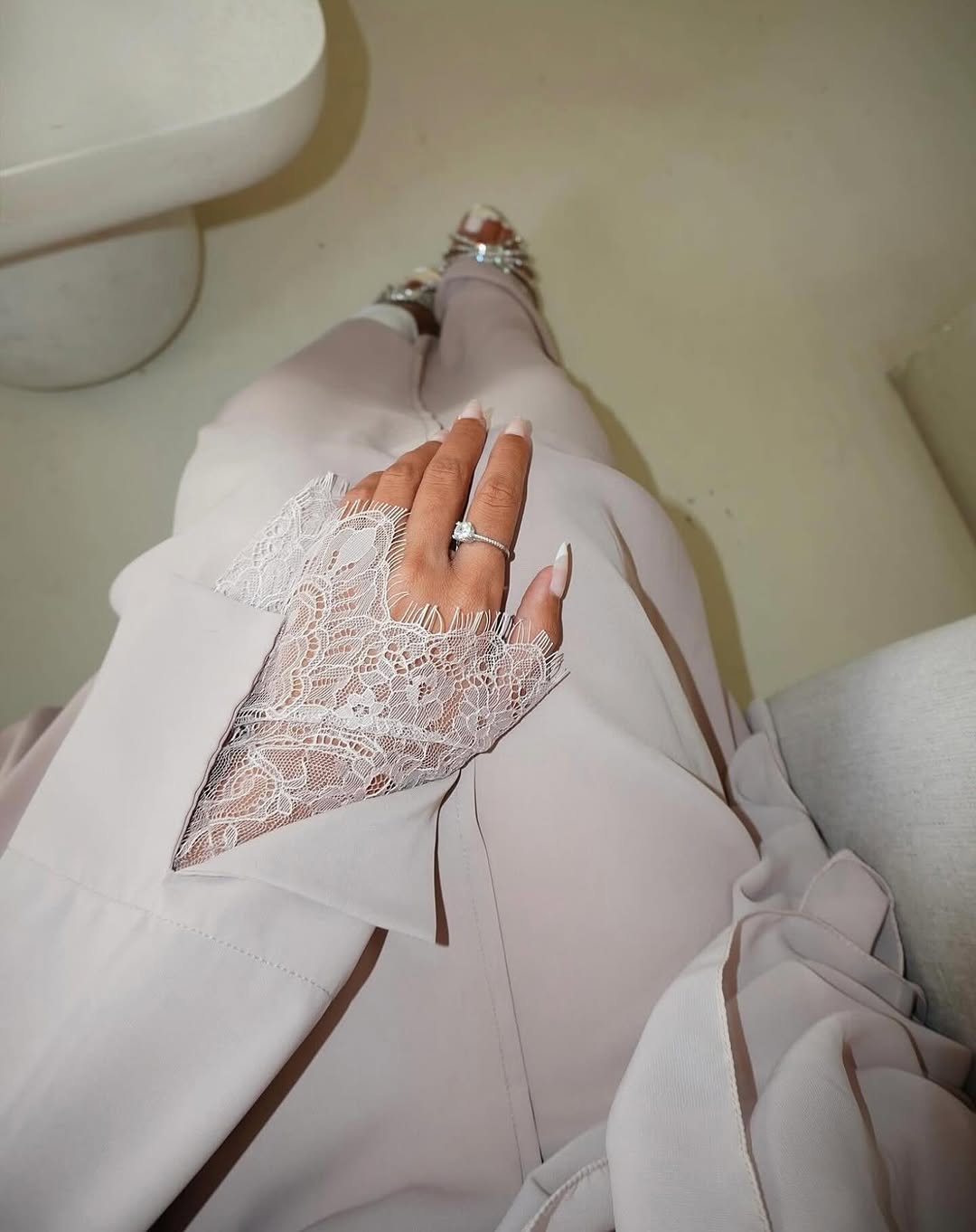 Grey Abayaa Stylish Elegent design