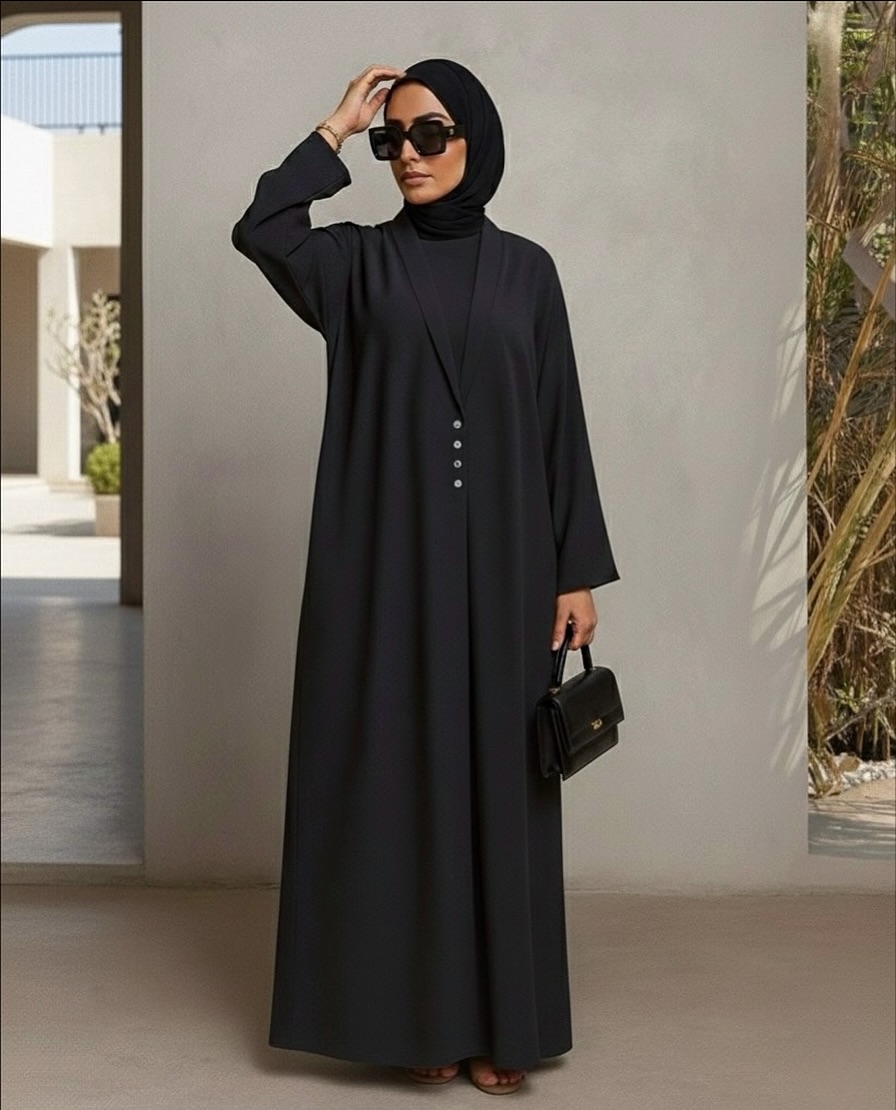 Black Stylish Abaya