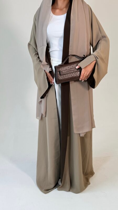 Reversible Abaya Elegant Design