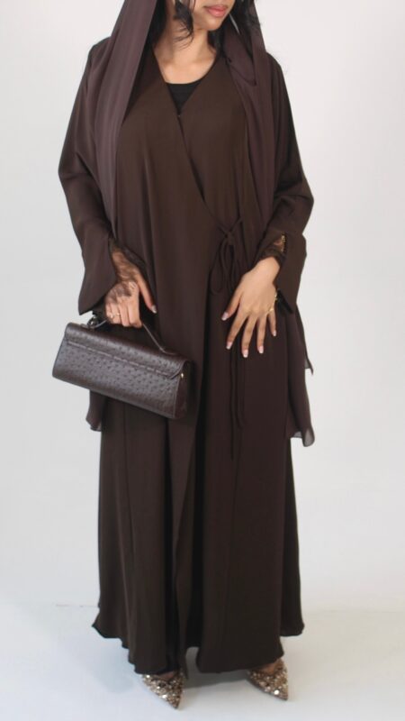 Wrap Brown Abaya Pardah Uk Buy Now