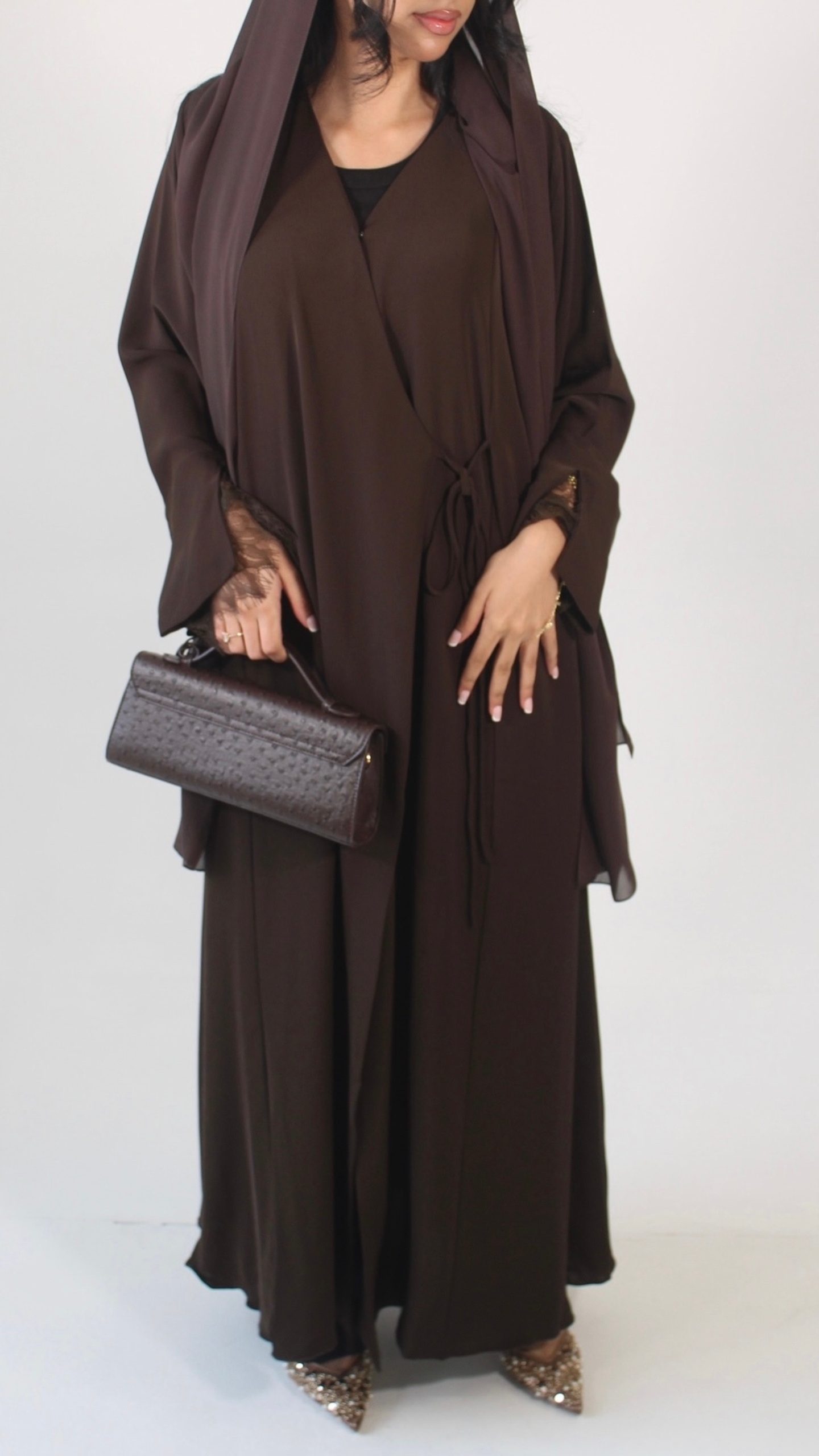 Brown Abaya Featued Img Wrap Brown Abaya Pardah Uk Buy Now