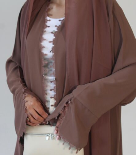 Lana Abaya Dusty Mauve 1