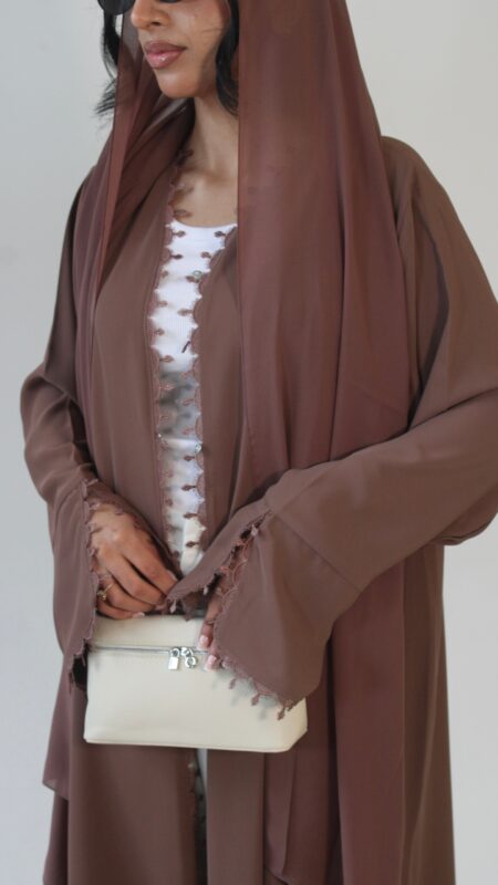 Lana Abaya Dusty Mauve 1