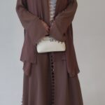 Lana Abaya Dusty Mauve By Pardah