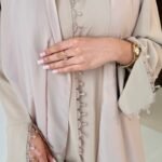 Lana abaya - Nude Fabric - Korean nida