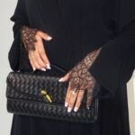 Wrap abaya - Black Fabric - Korean nida 2 Piece - abaya & scarf Soft, flowing fabric, featuring delicate lace sleeves, an inner tie for a secure fit, and an outer tie for an adjustable, flattering silhouette. Perfect for a timeless and modest look.