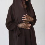 Wrap Abaya - Espresso
