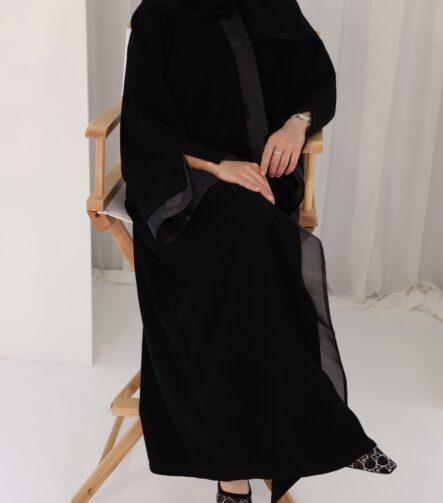 Discover timeless grace with the Layla Abaya. Featuring a sleek, minimalist silhouette and premium lightweight fabric, this modest essential offers refined elegance and all-day comfort for every occasion.