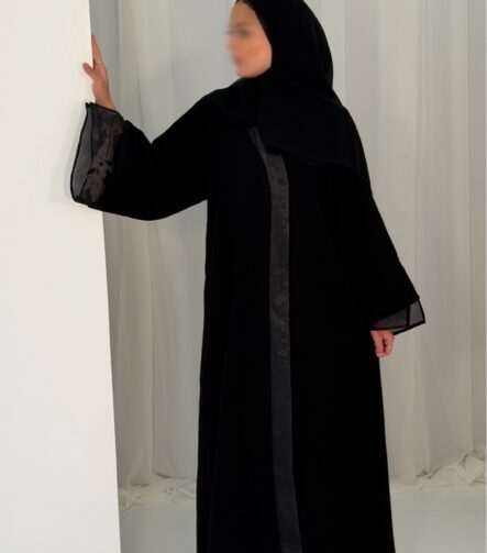 The Layla Abaya redefines modern modesty with its fluid, ankle-grazing silhouette and thoughtful design. The relaxed yet tailored cut offers a flattering drape for all body types, while the breathable, wrinkle-resistant fabric ensures you stay comfortable and polished from morning to night. Perfect for layering or wearing solo, this wardrobe staple brings understated luxury to your everyday edit.