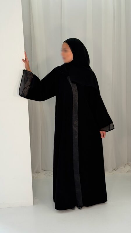 The Layla Abaya redefines modern modesty with its fluid, ankle-grazing silhouette and thoughtful design. The relaxed yet tailored cut offers a flattering drape for all body types, while the breathable, wrinkle-resistant fabric ensures you stay comfortable and polished from morning to night. Perfect for layering or wearing solo, this wardrobe staple brings understated luxury to your everyday edit.